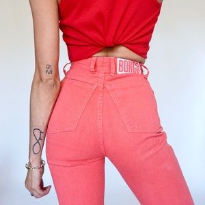 80s Vintage BONGO Jeans size 23/24